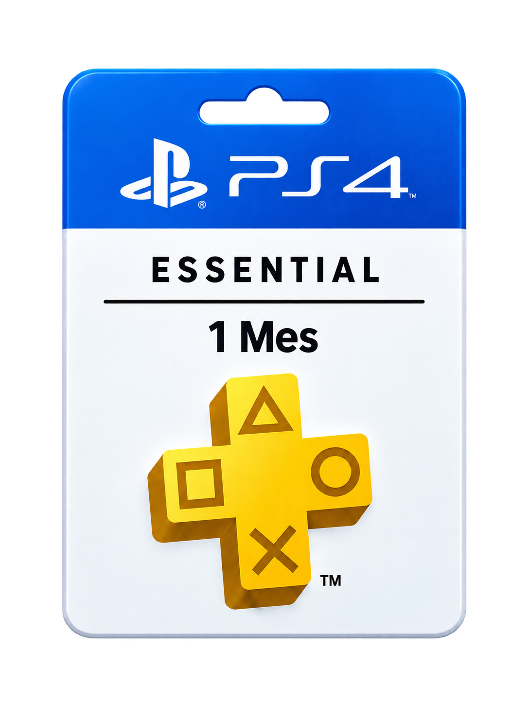 Tarjeta PlayStation Plus Essential de 1 mes para PS4
